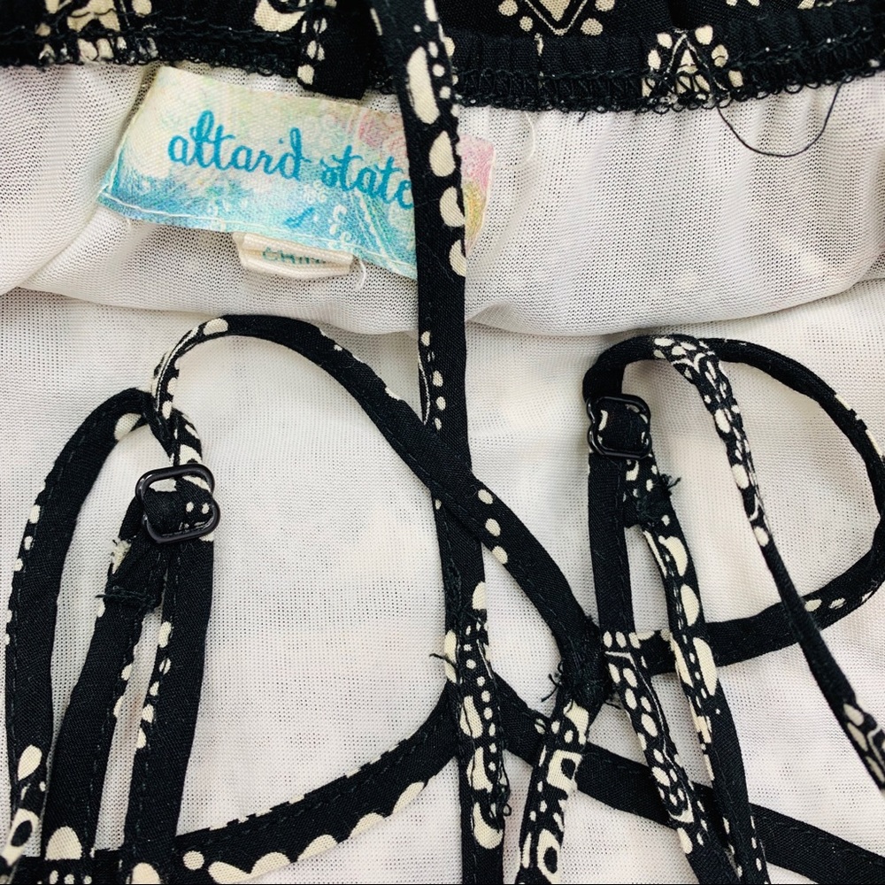 Altar’d State | Black/White Sun Dress - Picture 8 of 8